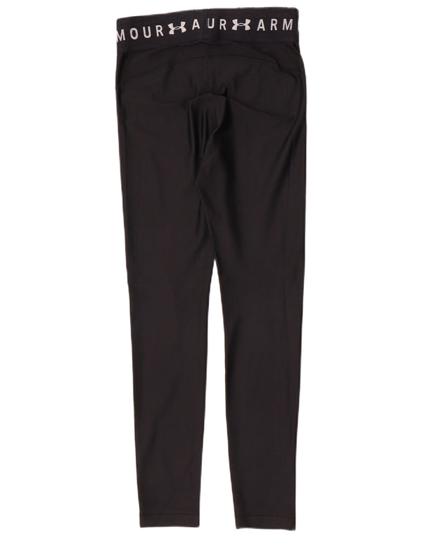 Damskie legginsy Under Armour Heat Gear Graphic UK 12, średnie czarne