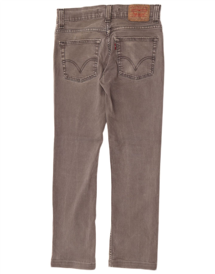 Męskie jeansy Levi's 511 Slim W30 L29 Szara bawełna