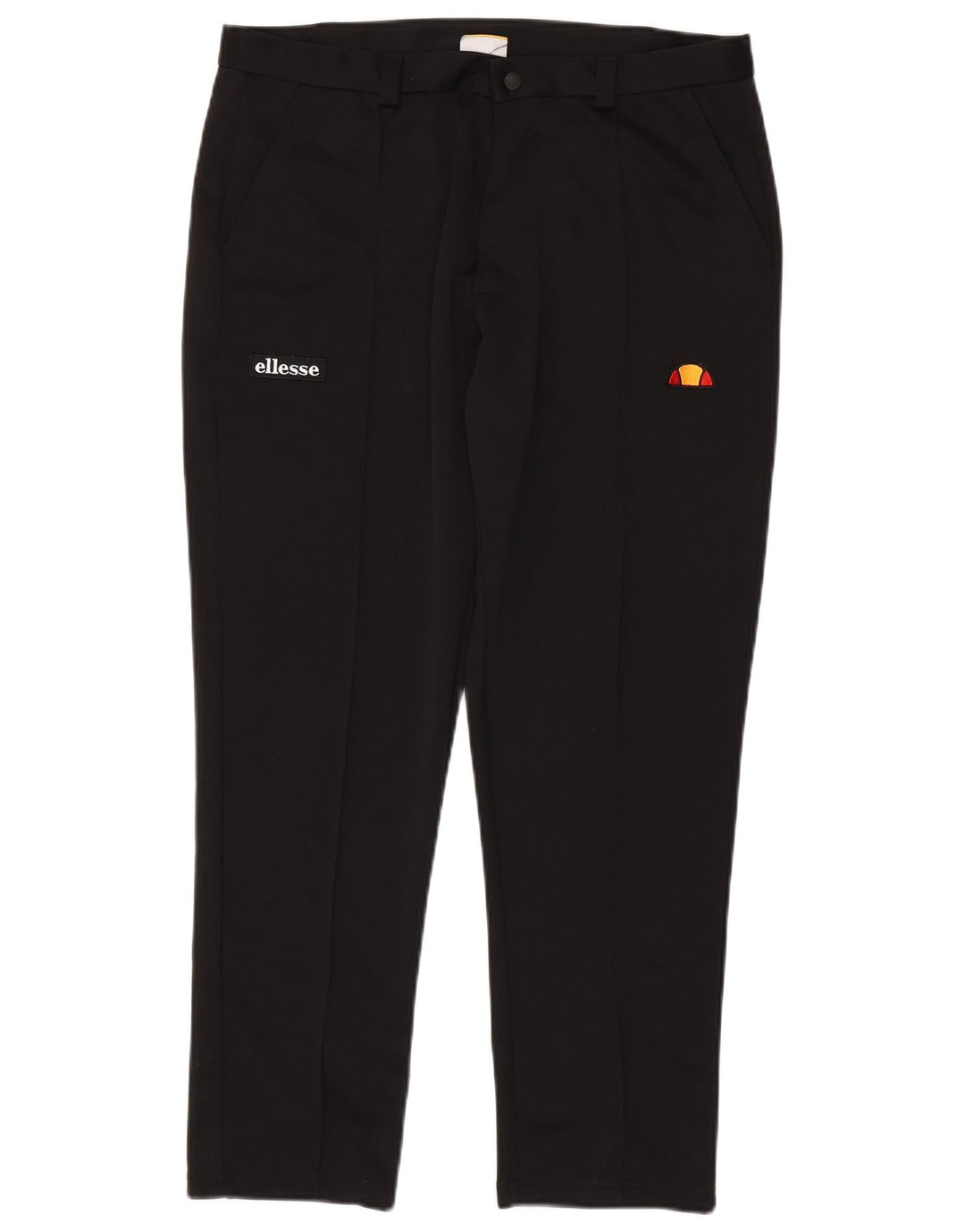 Męskie spodnie typu slim chino Ellesse XL W38 L28 Czarny poliester