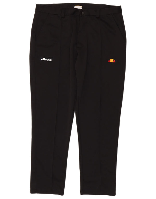 Męskie spodnie typu slim chino Ellesse XL W38 L28 Czarny poliester