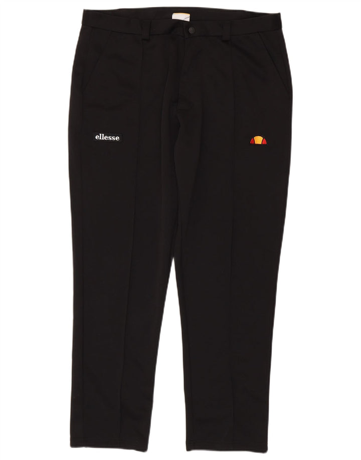 Męskie spodnie typu slim chino Ellesse XL W38 L28 Czarny poliester