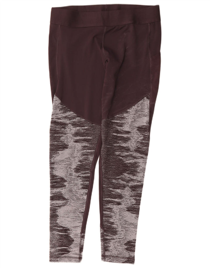 Damskie legginsy Adidas Aeroready UK 16/18, duży, brązowy poliester