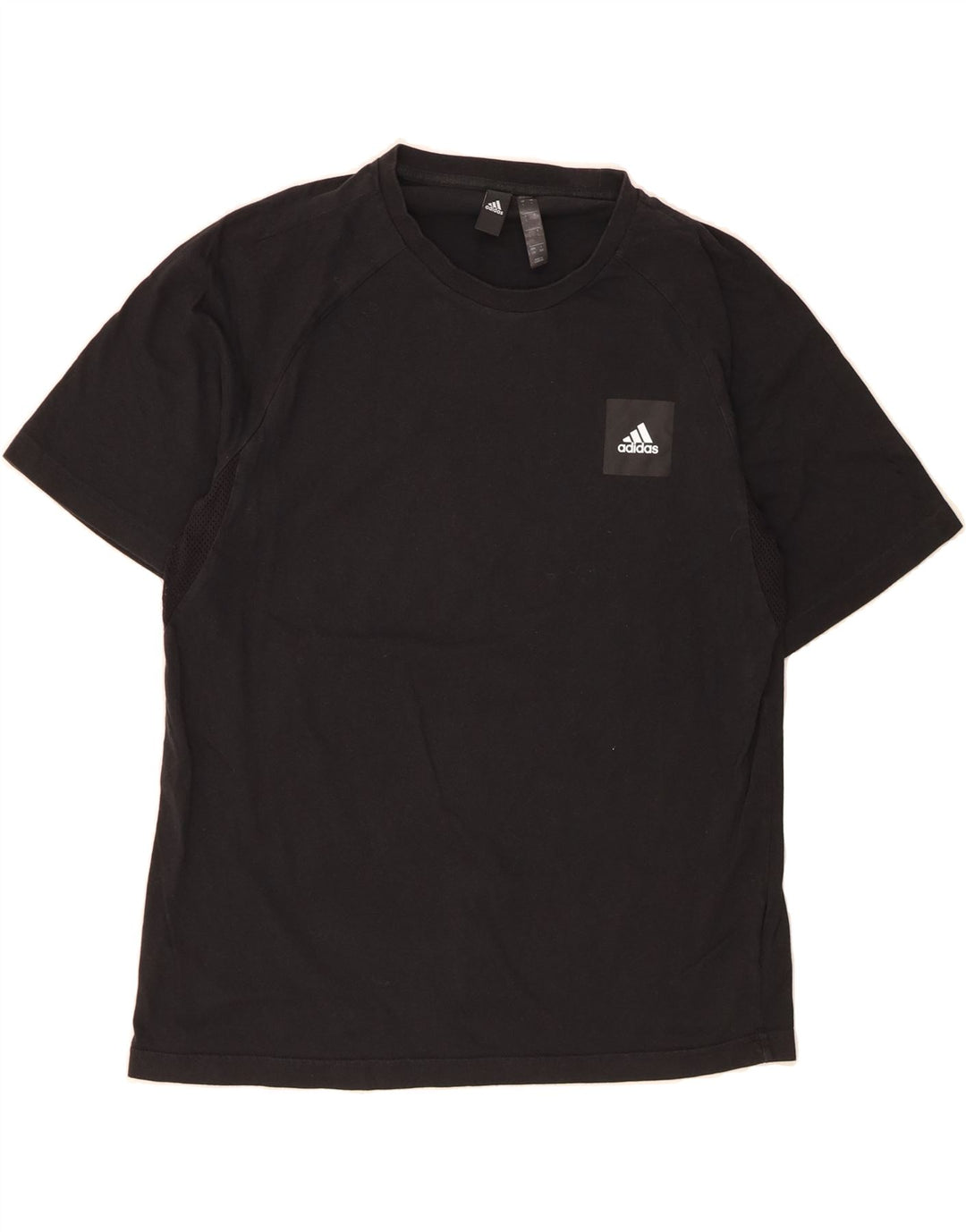 ADIDAS Mens T-Shirt Large Black Cotton Vintage Adidas and Second-Hand Adidas from Messina Hembry 