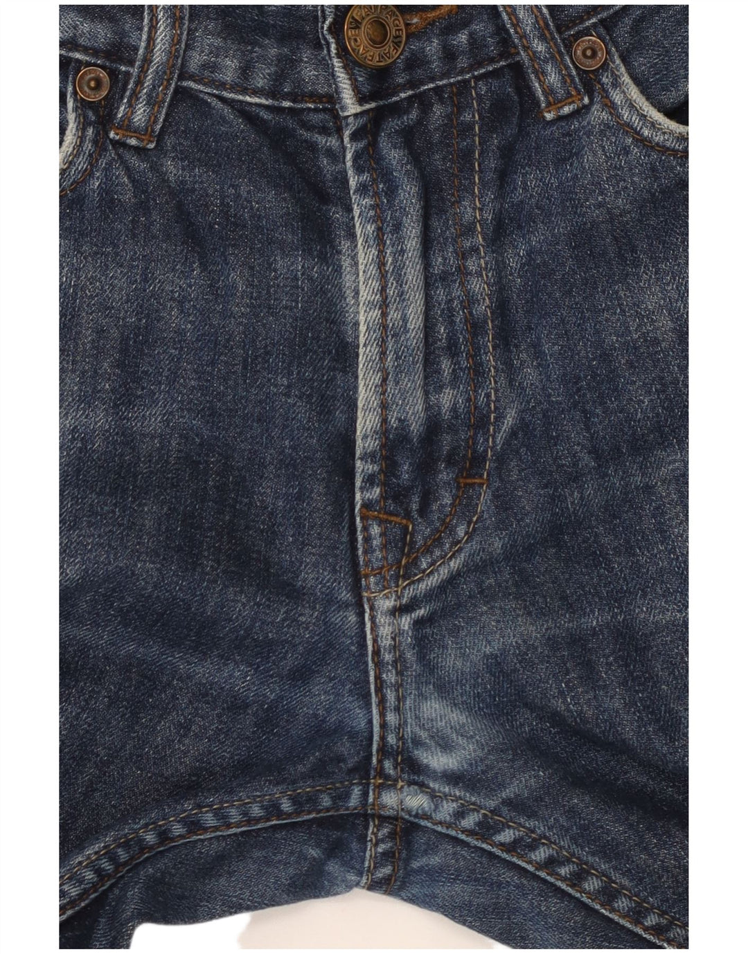 Damskie jeansy slim fit FAT FACE W30 L29 Niebieskie bawełniane