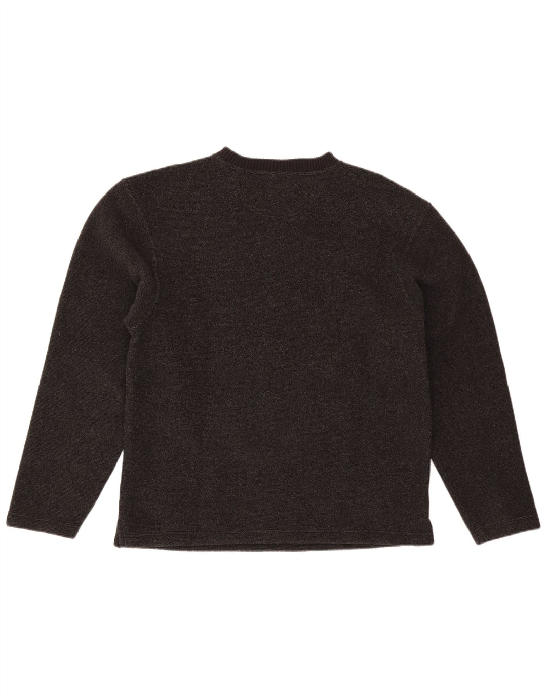 Męski sweter z dekoltem w łódkę INFINITY Średni szary poliester