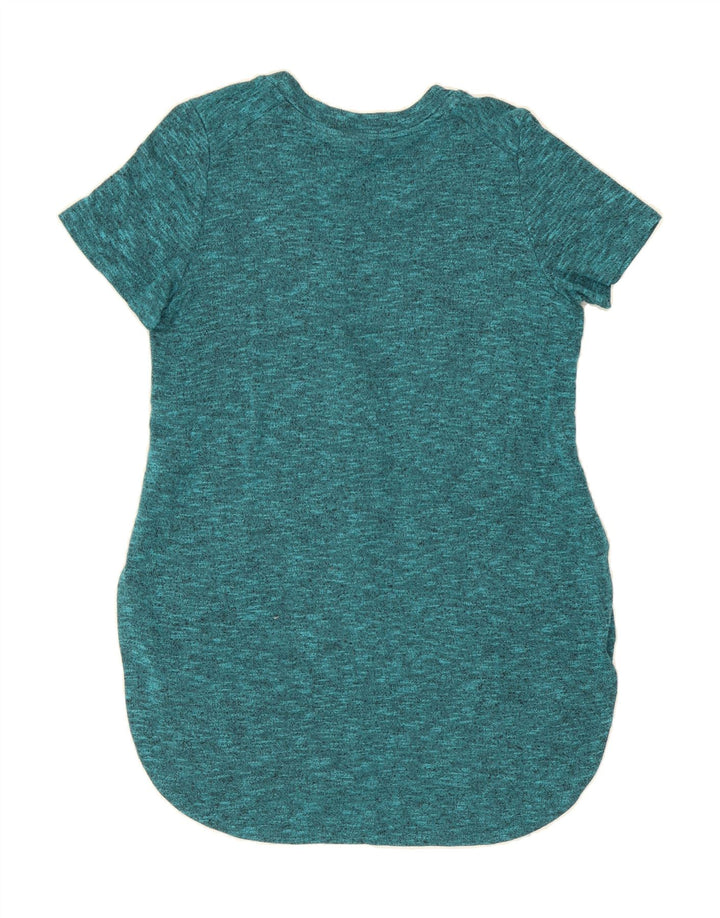 MOSSIMO Womens Tunic Top UK 14 Medium Green Flecked Vintage Mossimo and Second-Hand Mossimo from Messina Hembry 