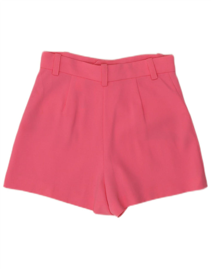 Damskie spodenki codzienne Zara, średnie W28, różowy poliester