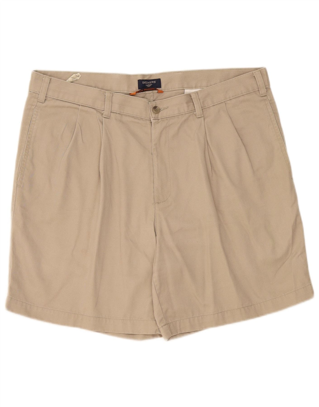 Spodenki męskie Dockers Chino W36, duże, beżowe, bawełniane