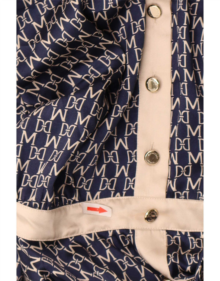 Guess By Marciano Damska sukienka o linii A z abstrakcyjnym wzorem US 6 Średni granatowy