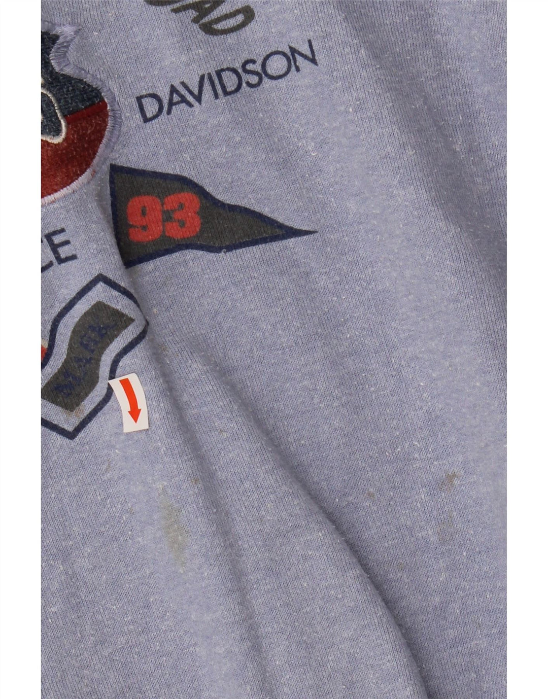 CAMPAGNOLO Męski sweter z grafiką wikingów IT 56 XL, niebieska bawełna