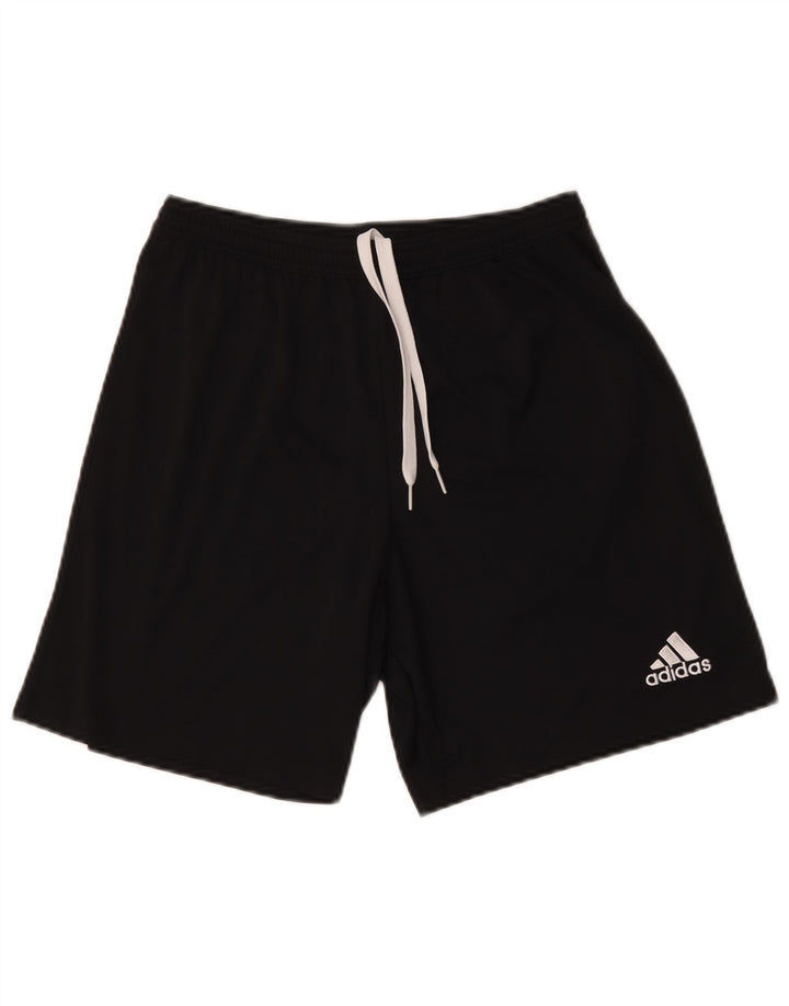 Damskie spodenki sportowe ADIDAS Aeroready, średni czarny poliester