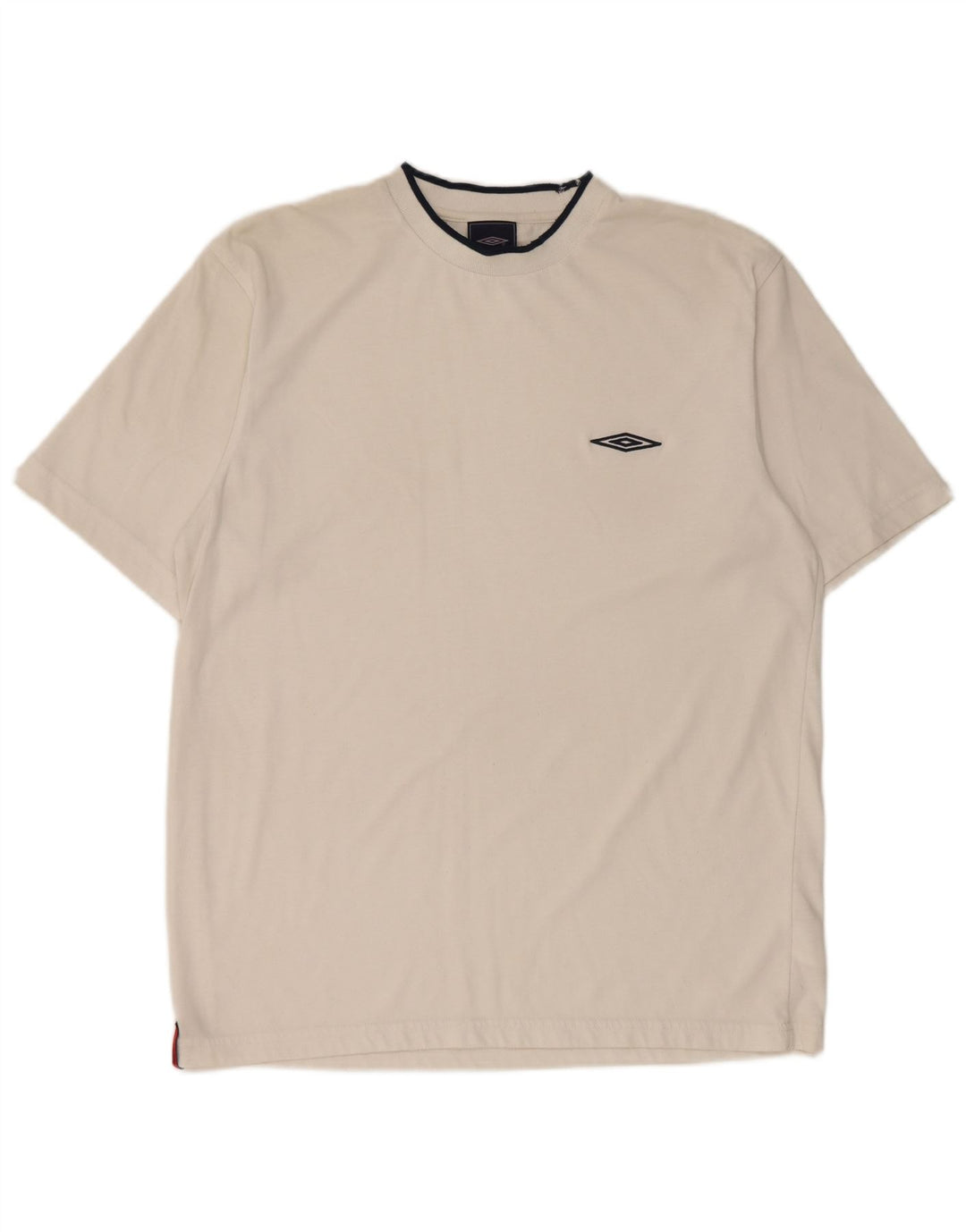 Męski T-shirt Umbro, duży, biały, poliester