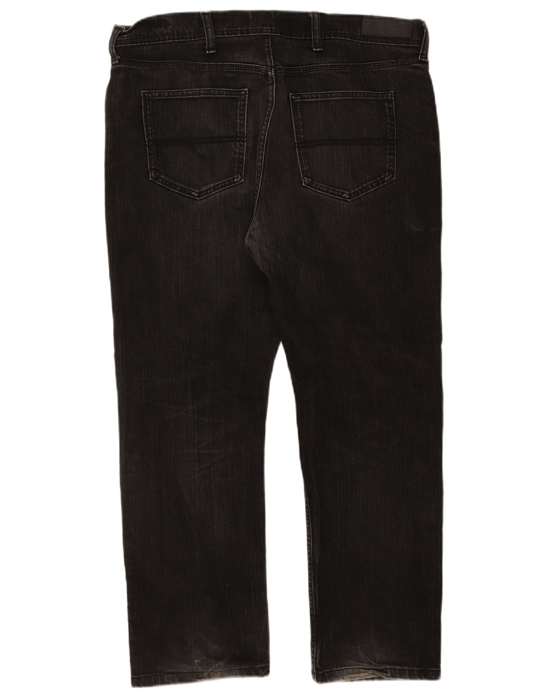 Męskie jeansy Marks & Spencer Regular Straight W38 L29 Czarne bawełniane
