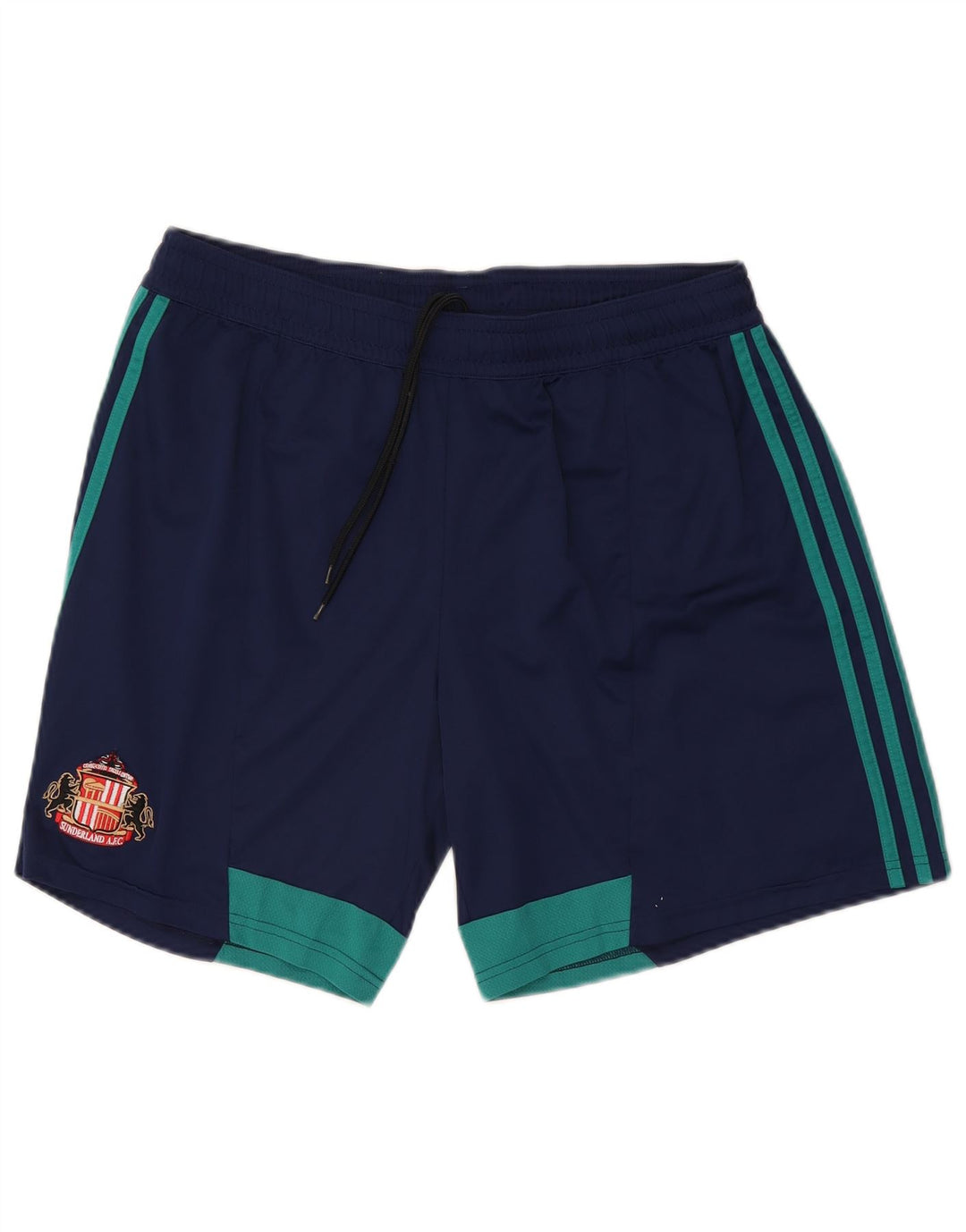 Adidas Męskie Spodenki sportowe Climacool XL Granatowy poliester z blokami kolorów