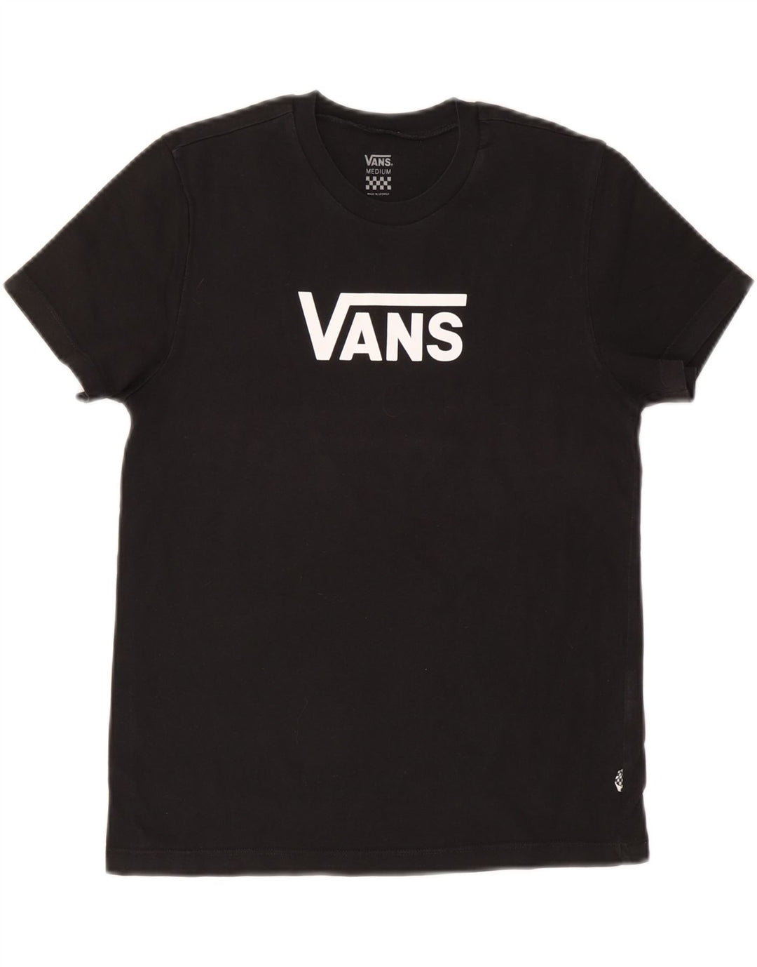 Damska koszulka z grafiką Vans Top UK 12, średnia czarna