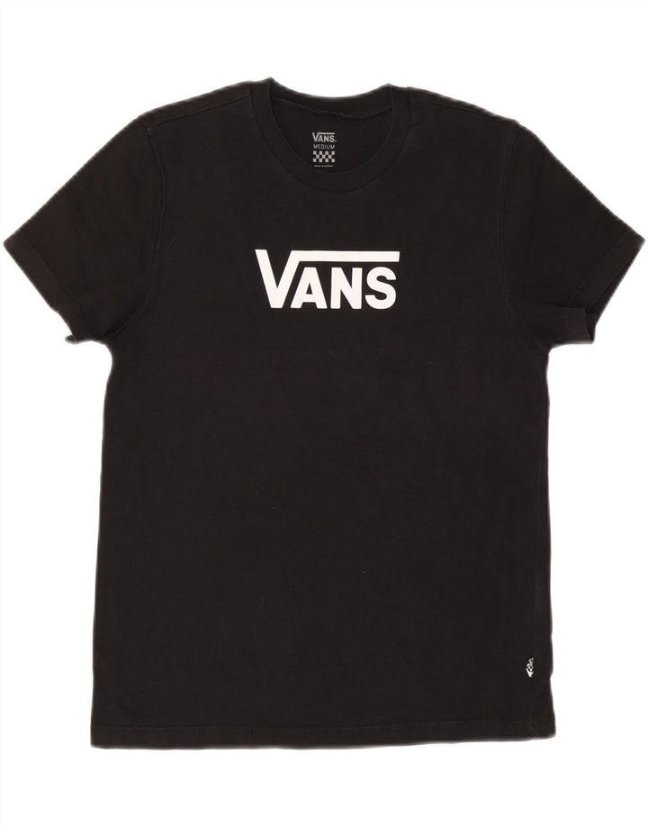 Damska koszulka z grafiką Vans Top UK 12, średnia czarna