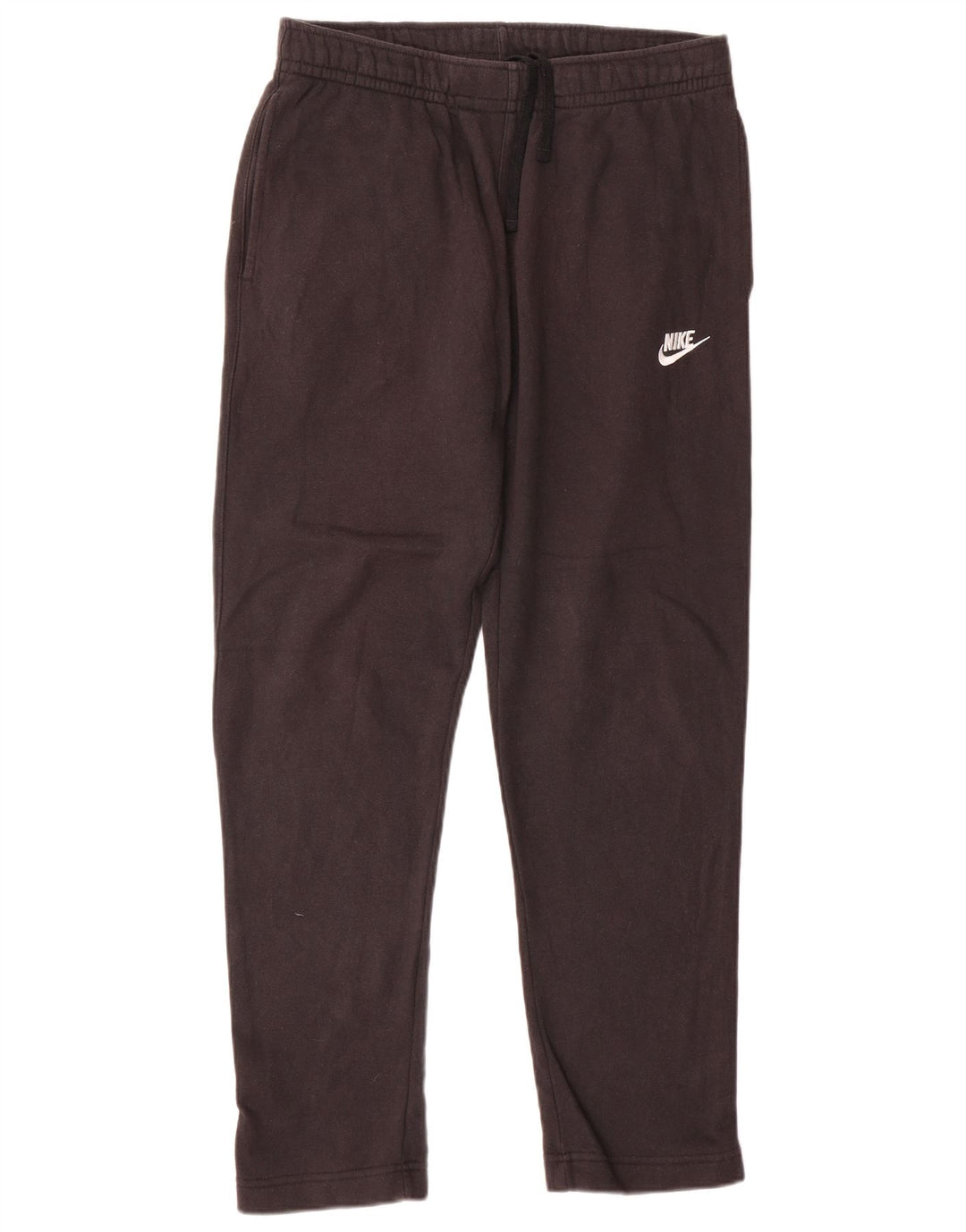 Męskie spodnie dresowe Nike, średniej wielkości, czarne, bawełniane