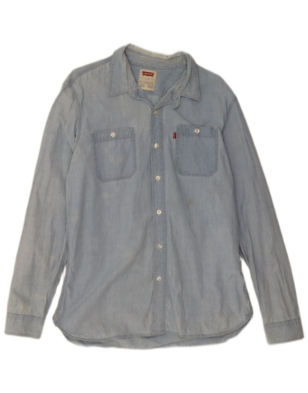 Męska koszula dżinsowa Levi's, duża, niebieska, bawełniana