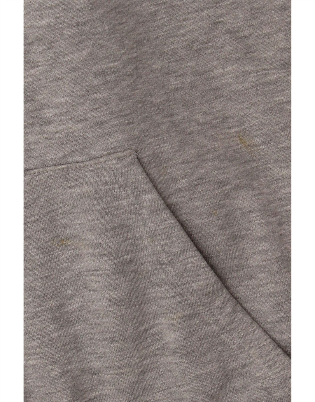 Adidas Męski sweter z kapturem i zamkiem błyskawicznym, duży, szary, nakrapiany, bawełniany