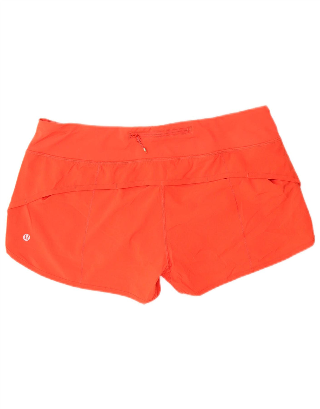 Damskie spodenki sportowe Lululemon US 10, duże, pomarańczowe, poliester
