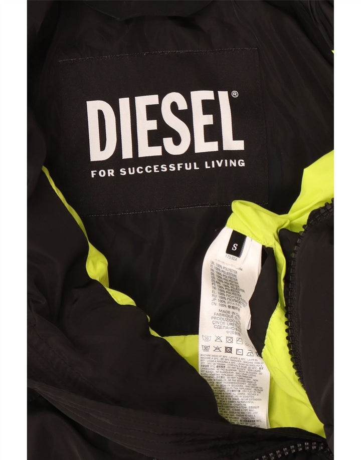 Męska ocieplana kurtka Diesel UK 36 Small Black