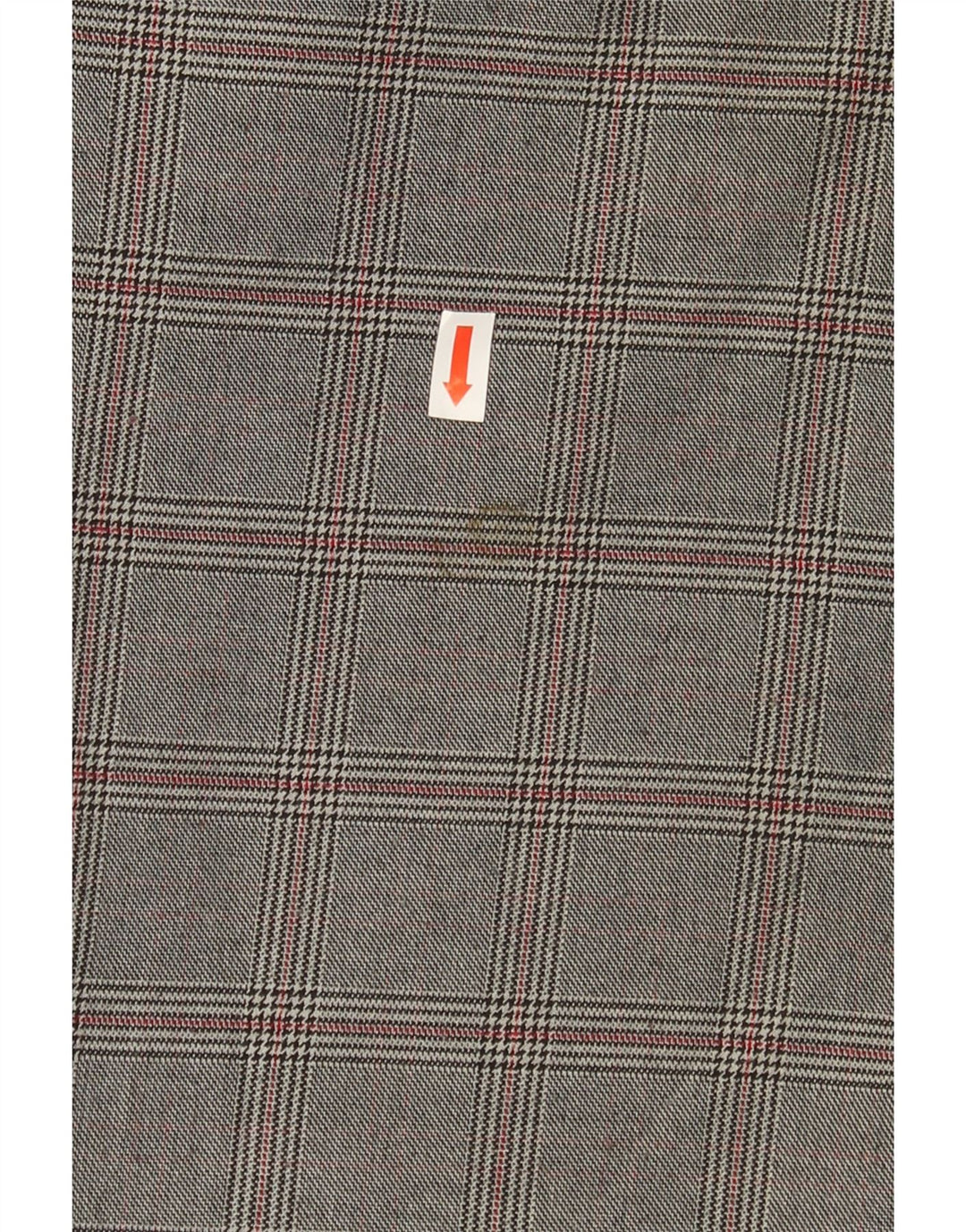 JULES Womens Slim Cropped Trousers EU 36 Small W28 L25 Grey Check Vintage Jules and Second-Hand Jules from Messina Hembry 