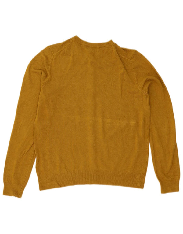 Sweter damski Marks & Spencer UK 12, średni żółty wiskoza