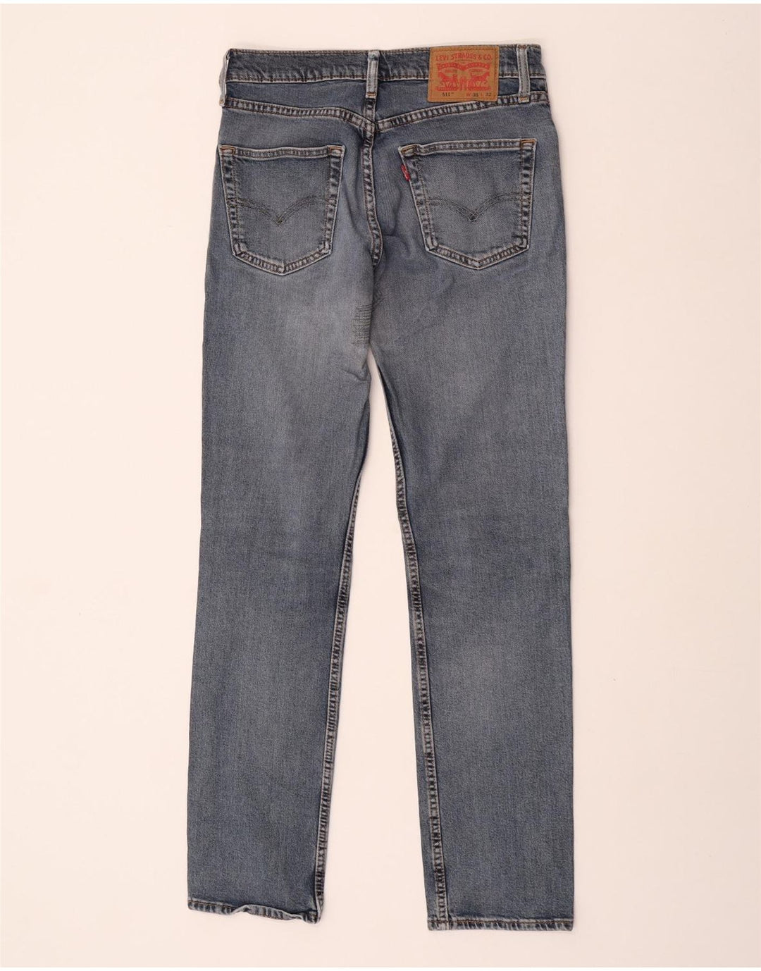 Męskie jeansy Levi's 511 Slim W31 L32 Niebieskie bawełniane