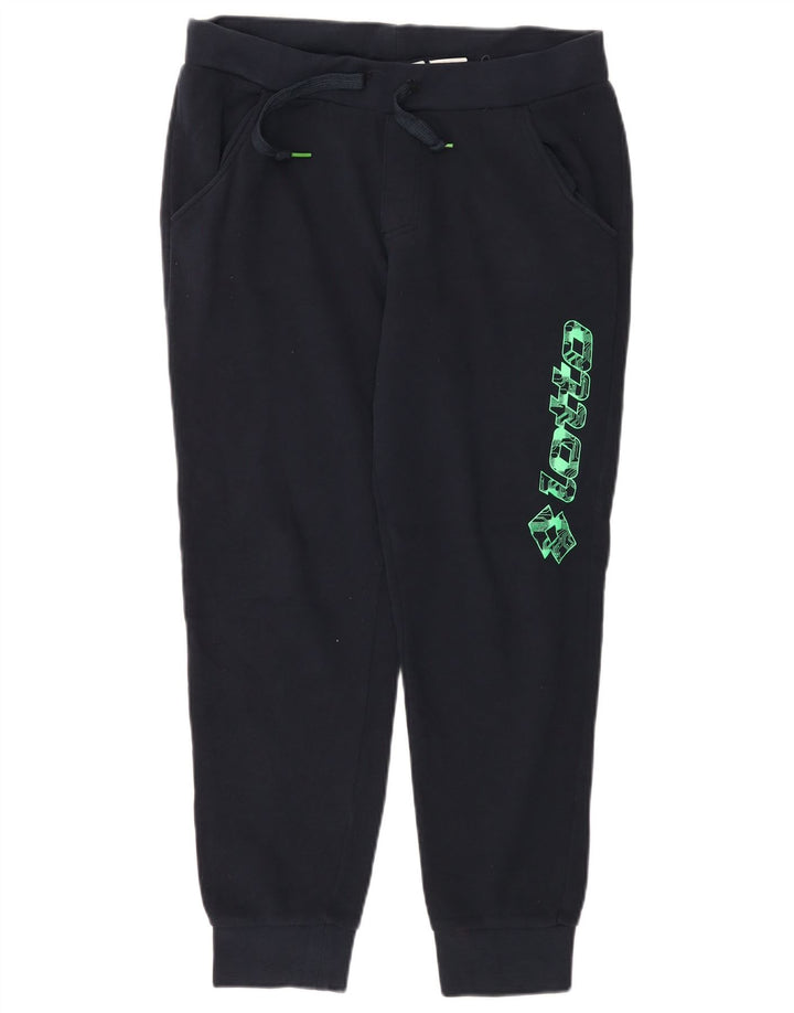 Damskie spodnie dresowe LOTTO Graphic Joggers UK 14 Średni granat