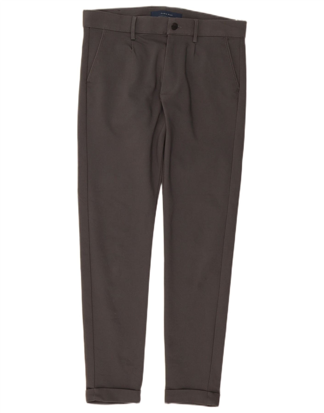 Męskie spodnie chino ZARA EU 40 Medium W31 L28 Szara bawełna