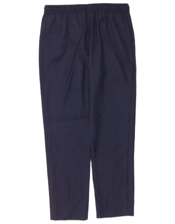 Spodnie damskie Gant Straight Chino UK 8 Small W30 L27 Granatowa wełna