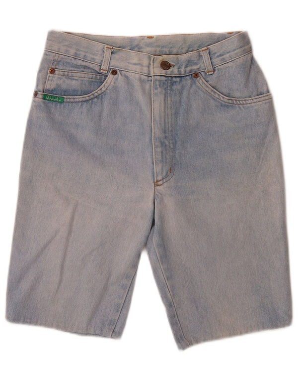 Damskie spodenki jeansowe Benetton W26 Small Blue