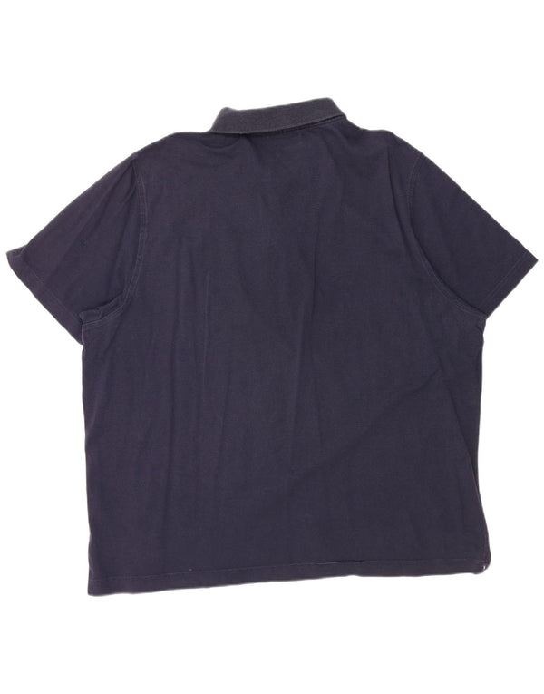 Męska koszulka polo LACOSTE Rozmiar 8 3XL Granatowa, bawełniana