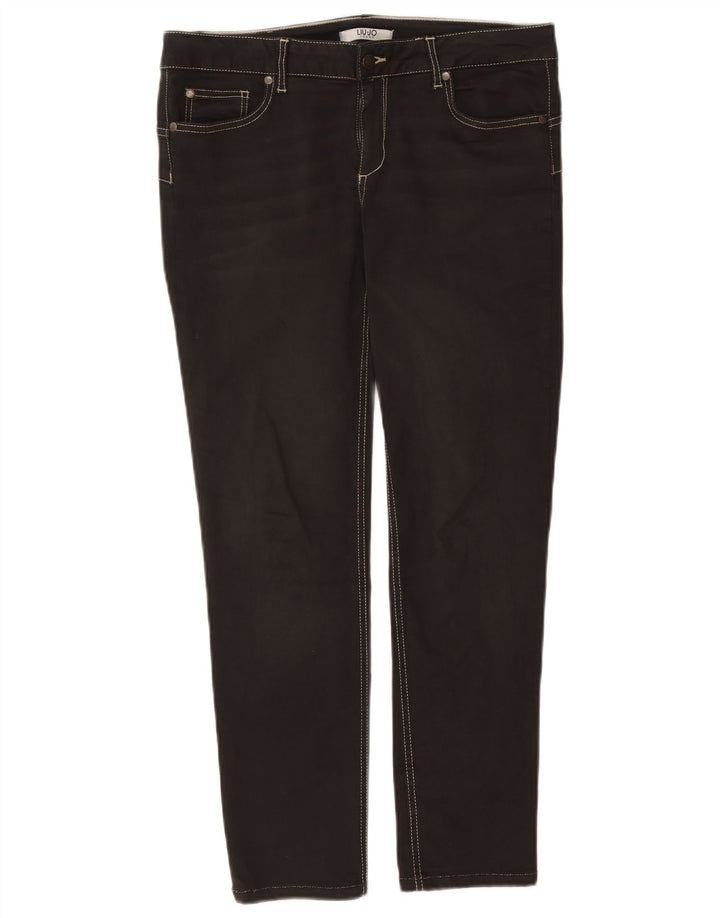 Damskie jeansy skinny Liu Jo W30 L28 szare