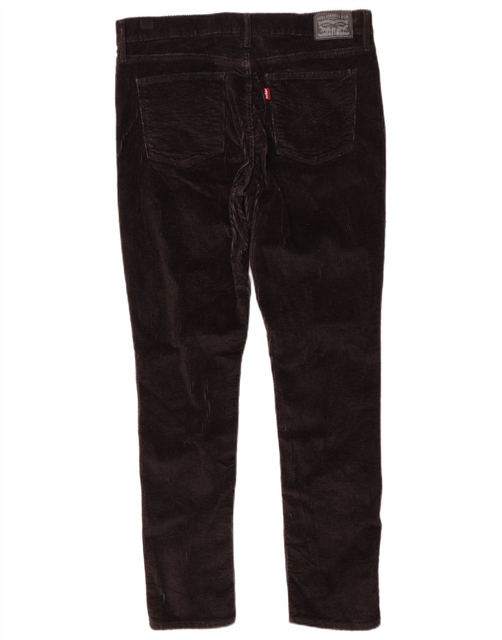 Damskie spodnie sztruksowe LEVI'S W34 L30 czarne