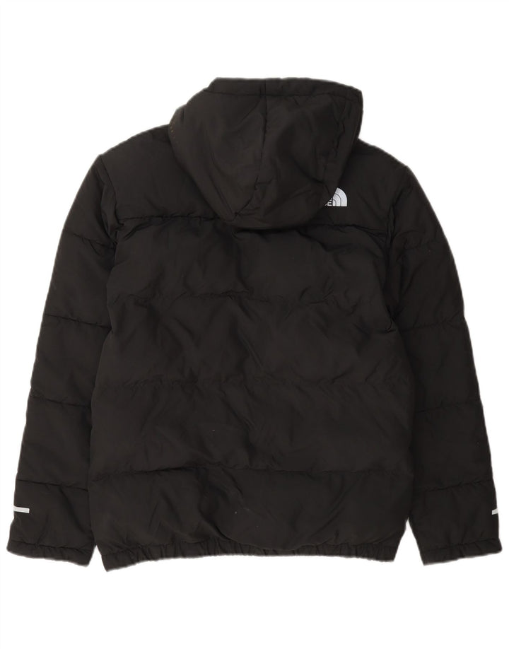 Wyściełana kurtka chłopięca z kapturem The North Face 14-15 lat XL, czarna, poliestrowa