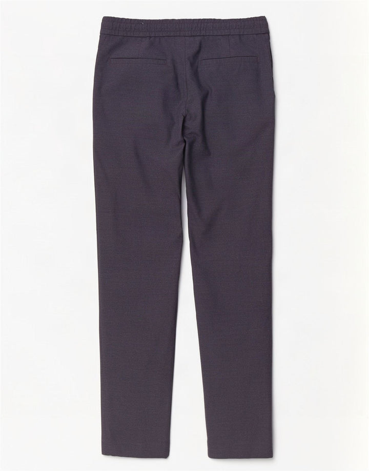 Męskie spodnie typu slim chino Zara, małe, W30 L30, granatowe, poliestrowe