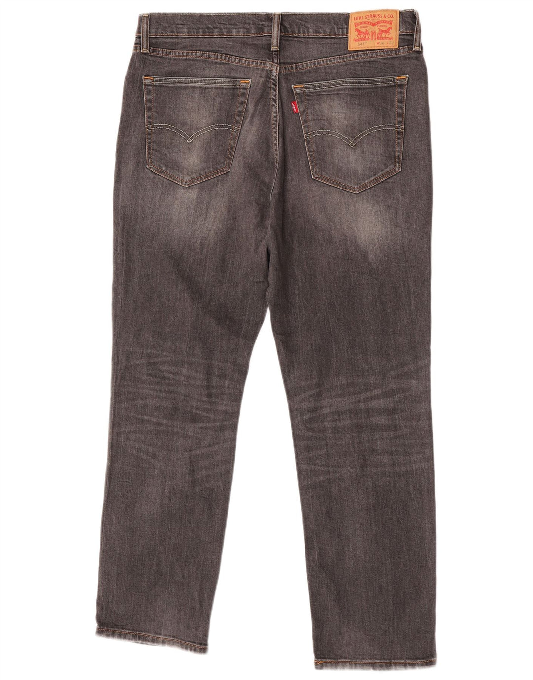 Męskie jeansy Levi's 541 Slim W36 L32 Szara bawełna