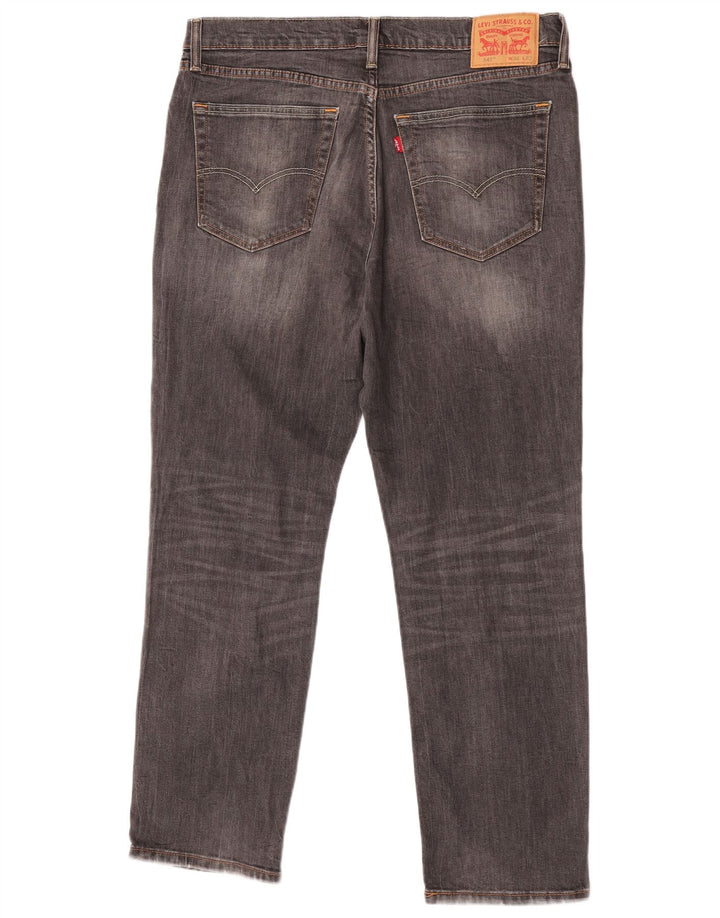 Męskie jeansy Levi's 541 Slim W36 L32 Szara bawełna