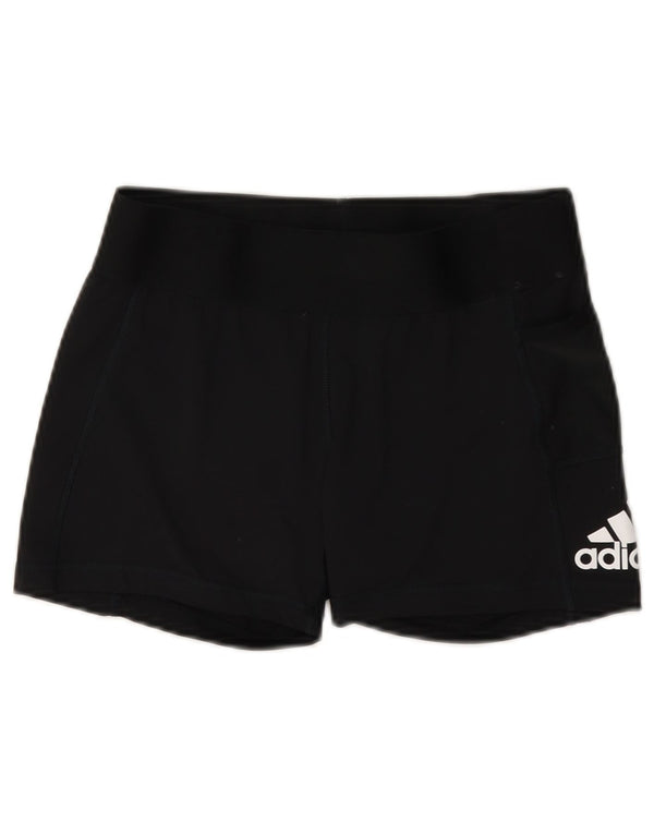 Damskie spodenki sportowe Adidas Graphic UK 12, średni czarny poliester