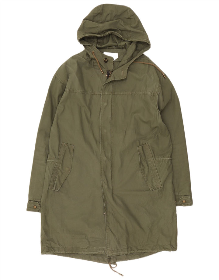 Męska kurtka parka z kapturem Zara UK 40 Large Khaki