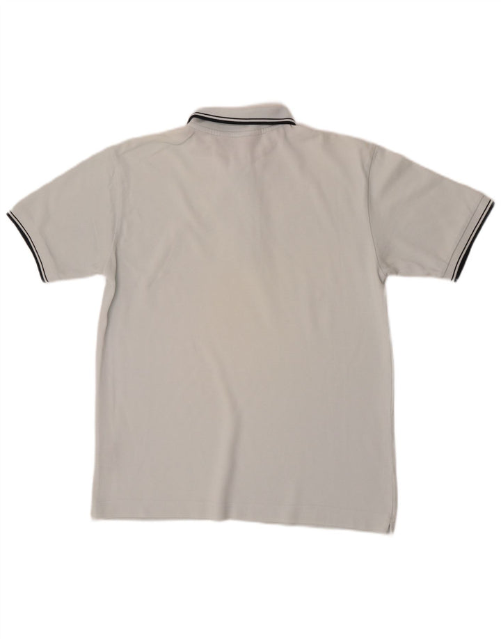 Męska koszulka polo Kappa, średnia niebieska, bawełniana