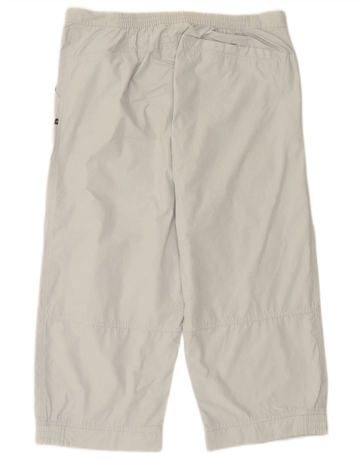 Męskie spodnie dresowe ADIDAS Graphic Capri, średnioszary poliester