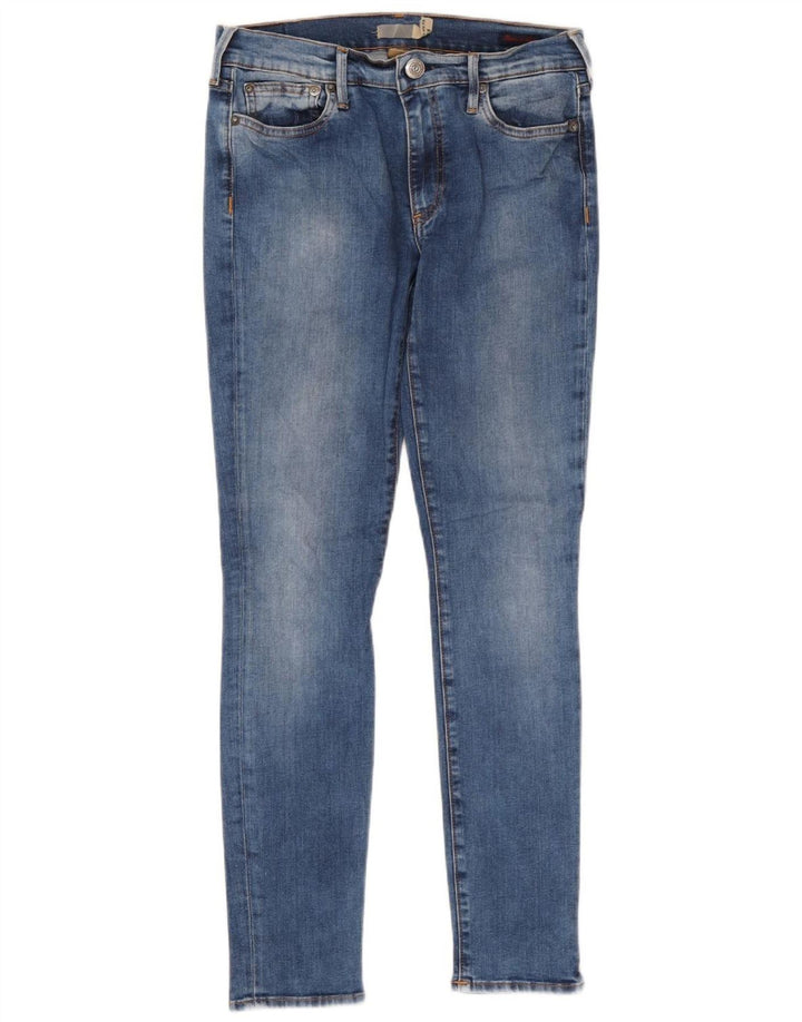 Damskie jeansy True Religion ze średnim stanem W29 L29, niebieska bawełna