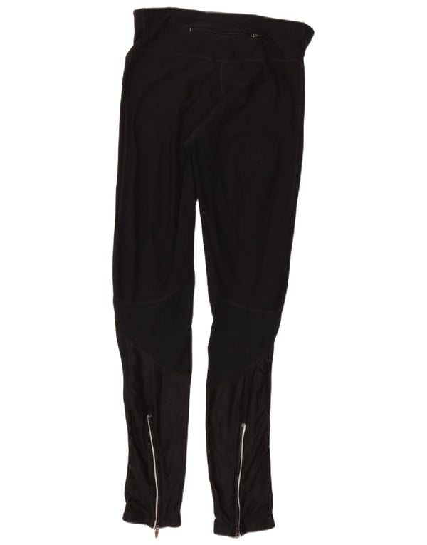 Damskie legginsy Nike Dri Fit UK 12, średni czarny poliester