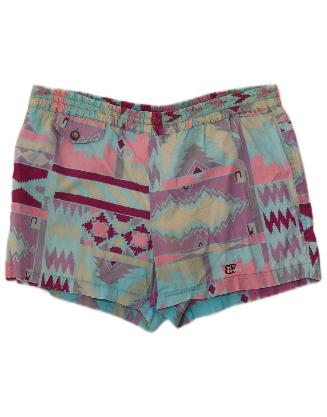 Męska duża, wielobarwna, geometryczna bawełna Belfe