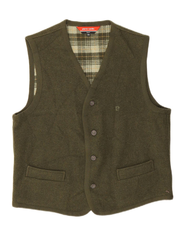 Kamizelka męska Pierre Cardin IT 56 XL, wełna khaki