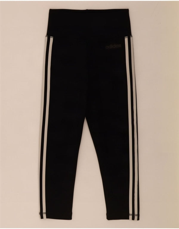 Legginsy Adidas Damskie Climalite Capri UK 4/6 XS Czarny Poliester