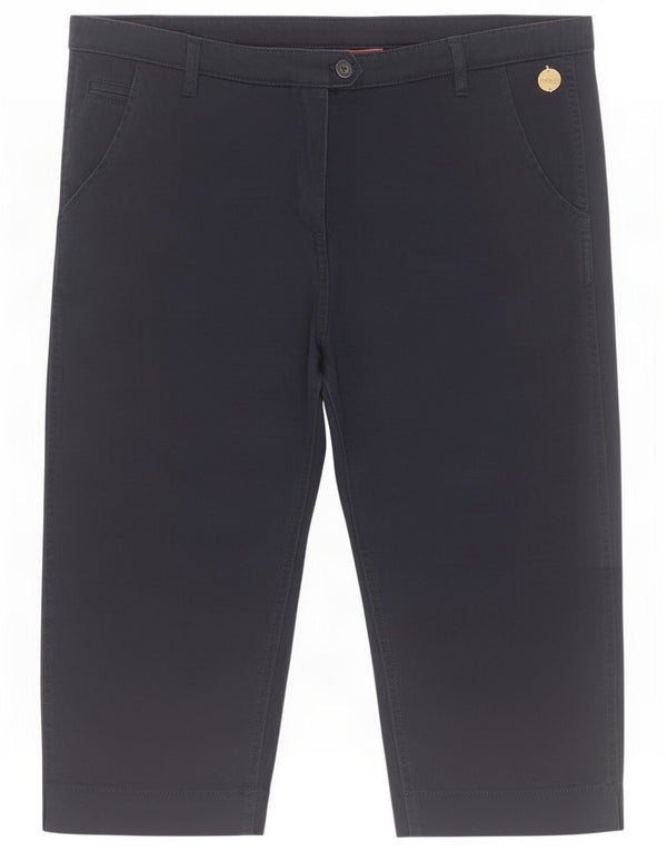 Damskie bermudy Regatta UK 16 Large W36 Granatowa bawełna
