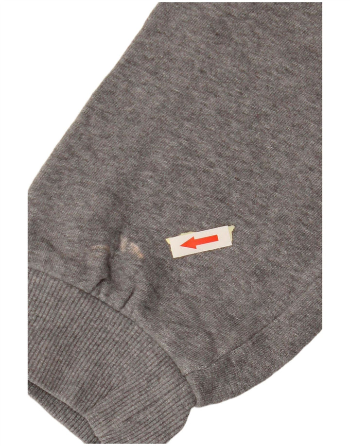 BENETTON Chłopięce spodnie dresowe Joggers 13-14 lat 3XL Szara bawełna